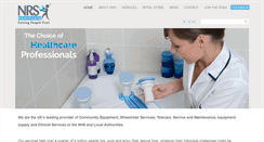 Desktop Screenshot of nrshealthcare.com